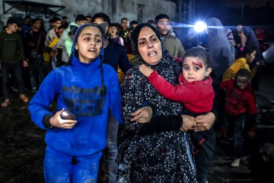 Victimes de la guerre Israël / Palestine à Rafah (Bande de Gaza)