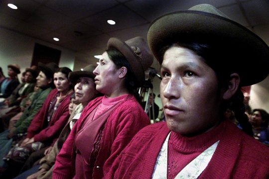 Women victims of forced sterilisation (Peru)