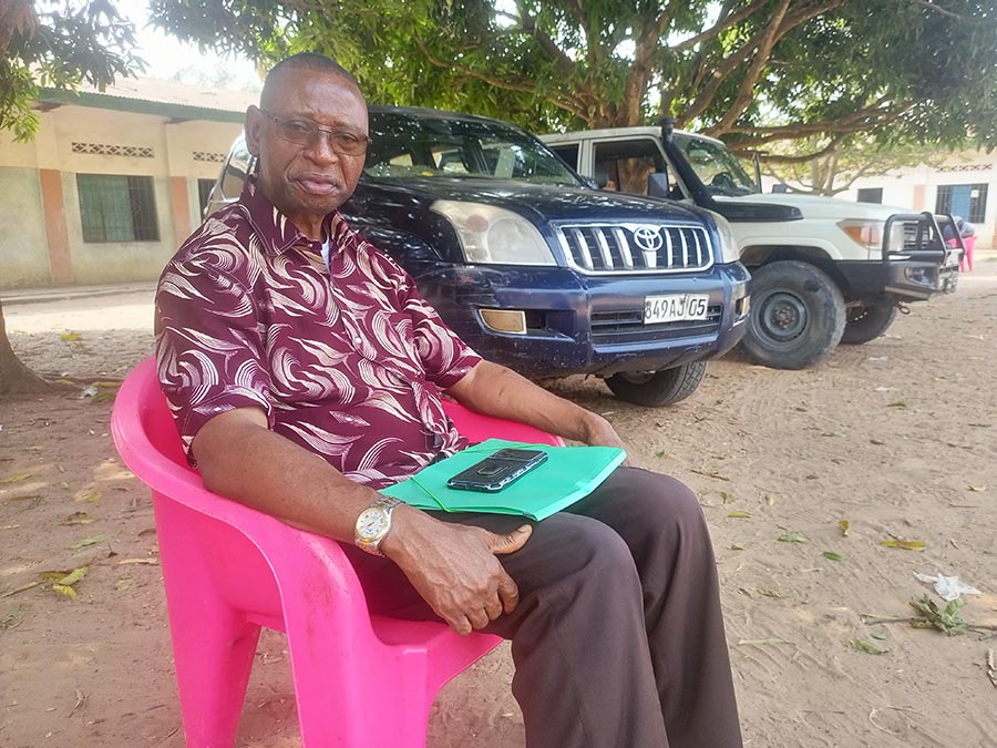 Monsignor Augustin Loko, Chair of the CVPJR in the DRC.