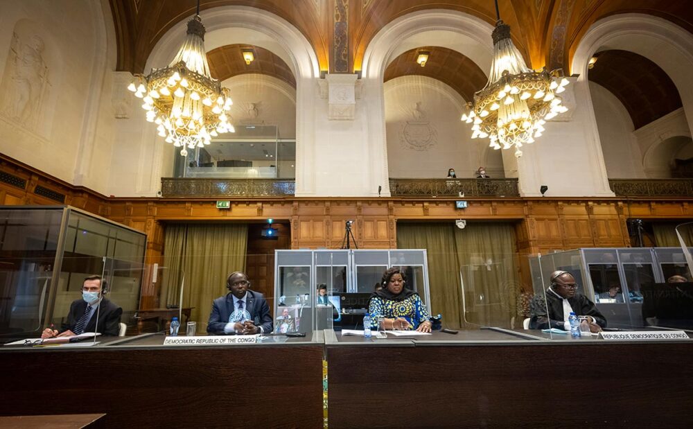 The Democratic Republic of Congo won a case against Uganda at the International Court of Justice (shown here in 2022) but has already failed twice in its cases against Rwanda. Photo: © ICJ-CIJ Following Uganda, the Democratic Republic of the Congo (DRC) is taking Rwanda to the International Court of Justice (ICJ). Photo: the DRC delegation during a hearing at the ICJ (The Hague).