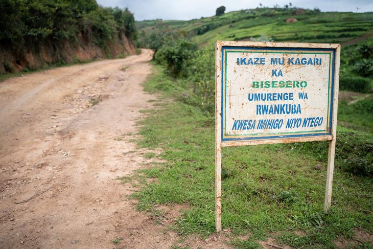 Environs de Bisesero au Rwanda