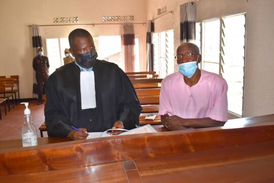 Venant Rutunga, extradited to Rwanda from the Netherlands to stand trial for genocide.
