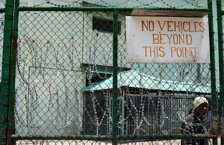 La prison de Mahé aux Seychelles