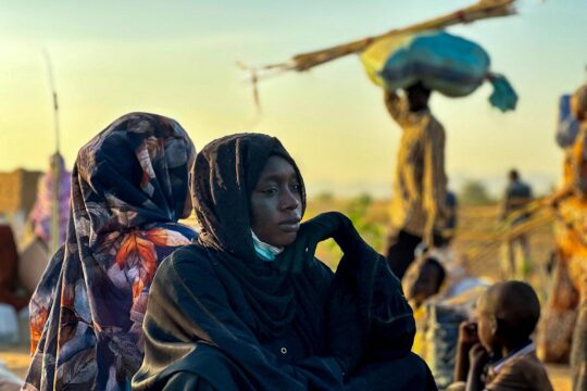 Displaced people in Darfur (Sudan)