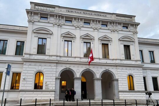 Gambie - Procès Sonko en Suisse - Photo : tribunal fédéral suisse de Bellinzone