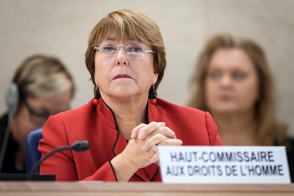 Michelle Bachelet, Haut-Commissaire des Nations unies aux droits de l’homme