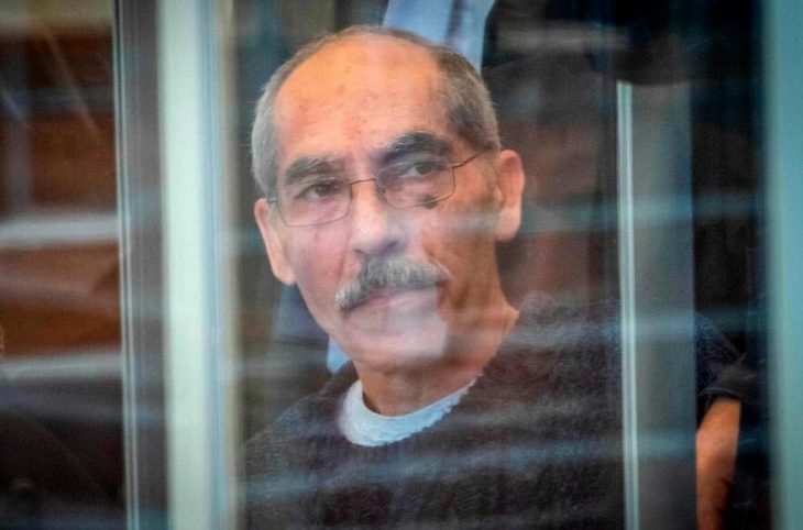 Anwar Raslan dans le box des accusés à Coblence, en Allemagne (procès Al-Khatib)