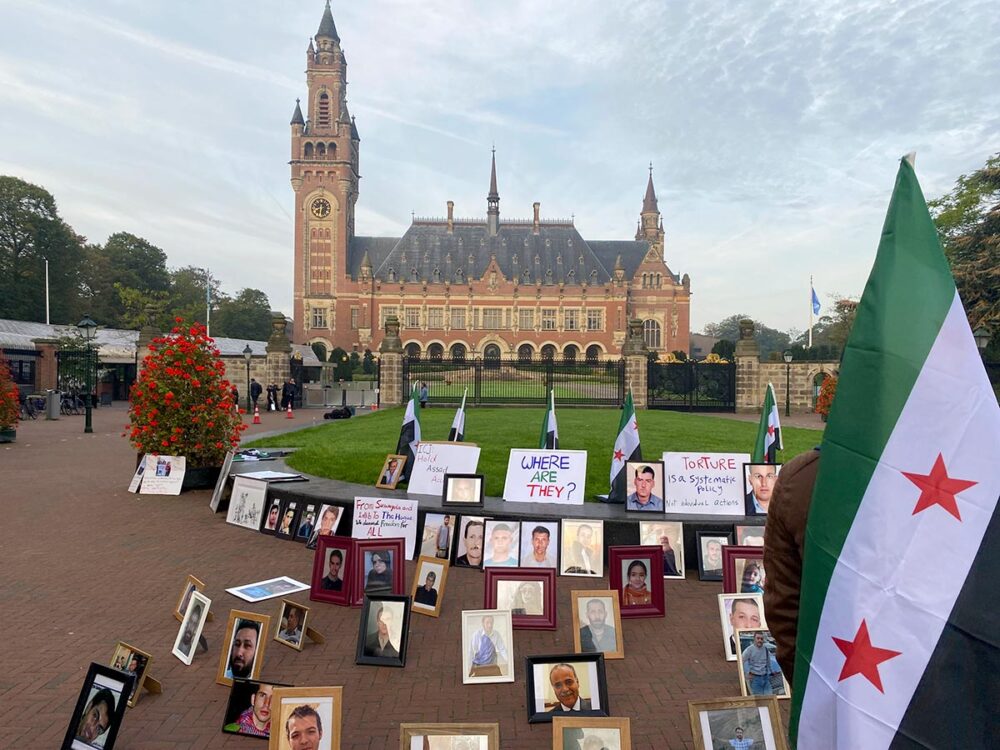 The International Court of Justice (ICJ), at the request of the Netherlands and Canada, examines systematic torture in Syria