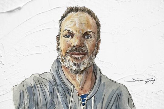 Russell Tribunal (citizen's tribunal): interview with Guillaume Mouralis - Illustration: portrait of Guillaume Mouralis.