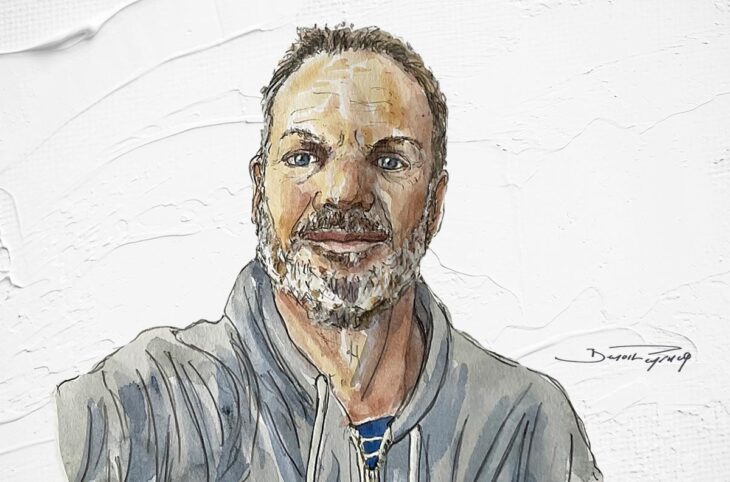 Russell Tribunal (citizen's tribunal): interview with Guillaume Mouralis - Illustration: portrait of Guillaume Mouralis.