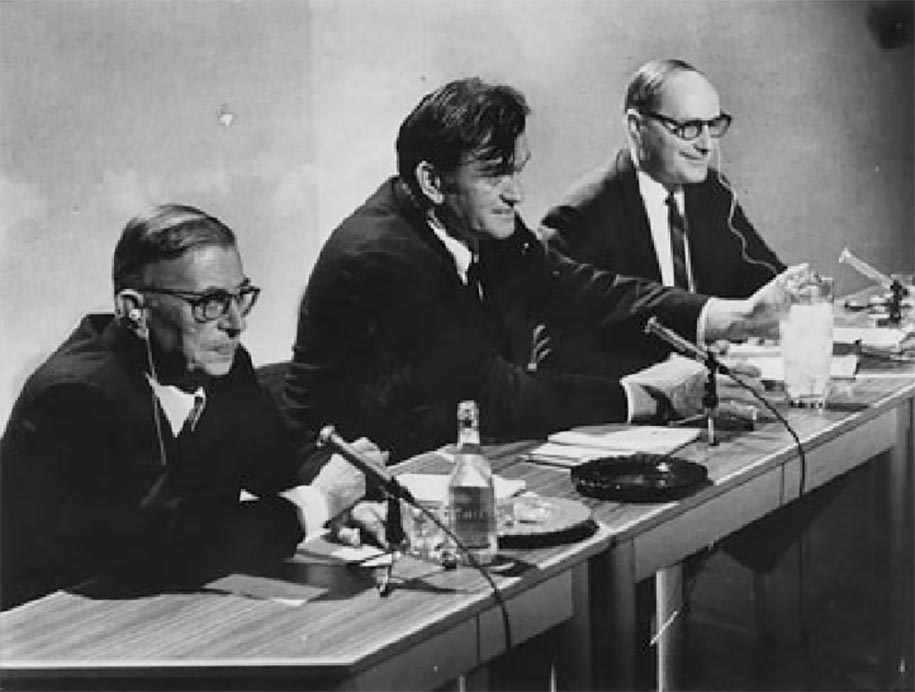 Tribunal Russell, en 1967 à Stockholm (Suède)