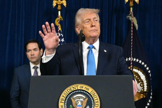 Trump, Venezuela and international law - The US president speaks at a press conference on the capture of Nicolas Maduro in Venezuela.