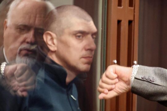 Trial of a Ukrainian in Russia: Anton Cherednik, in Rostov-on-Don.