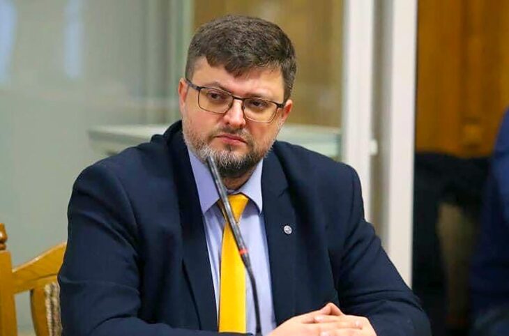 Andriy Domansky, Ukrainian lawyer working on sensitive cases in Ukraine.