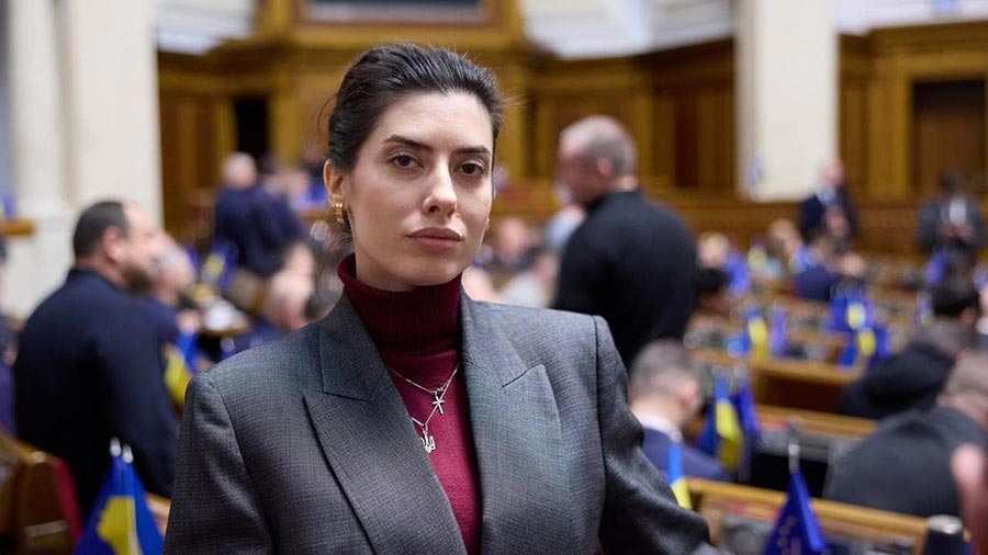 La cheffe de la délégation ukrainienne à l'Assemblée parlementaire du Conseil de l'Europe (APCE), Maria Mezentseva-Fedorenko