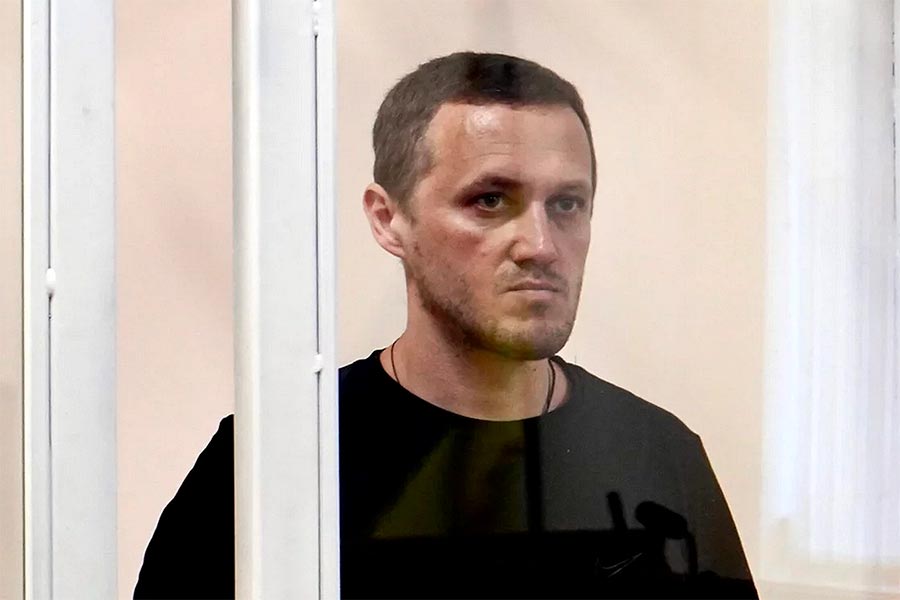 Gennadiy Herman, on trial for high treason in Ukraine