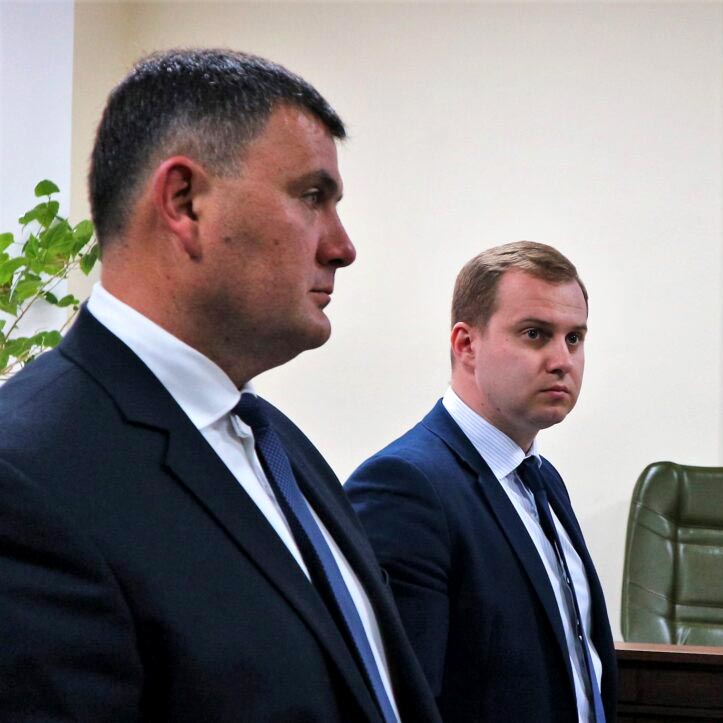 The two Ukrainian prosecutors on Shishimarin's trial