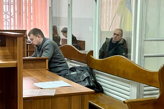 Виктор Кирилов работал в российской оккупационной полиции в Херсоне перед тем, как его осудили за коллаборационную деятельность после освобождения города.