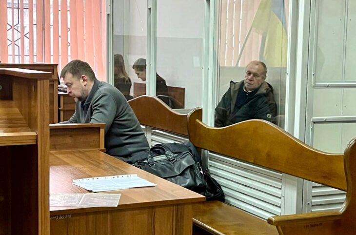 Віктор Кирилов працював у російській окупаційній поліції в Херсоні перед тим, як його засудили за колабораційну діяльність після звільнення міста.