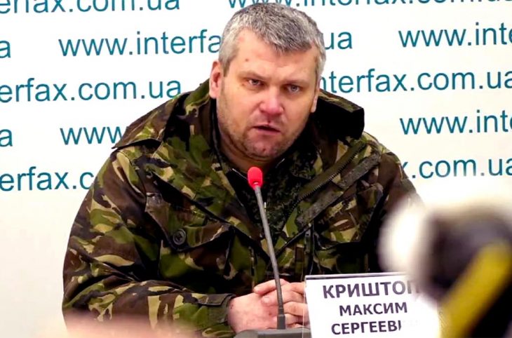 War crimes in Ukraine: Russian pilot Maksim Krishtop speaks at a press conference