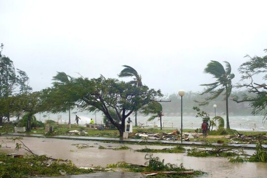 Climate change - Cyclone in Vanuatu (2015)
