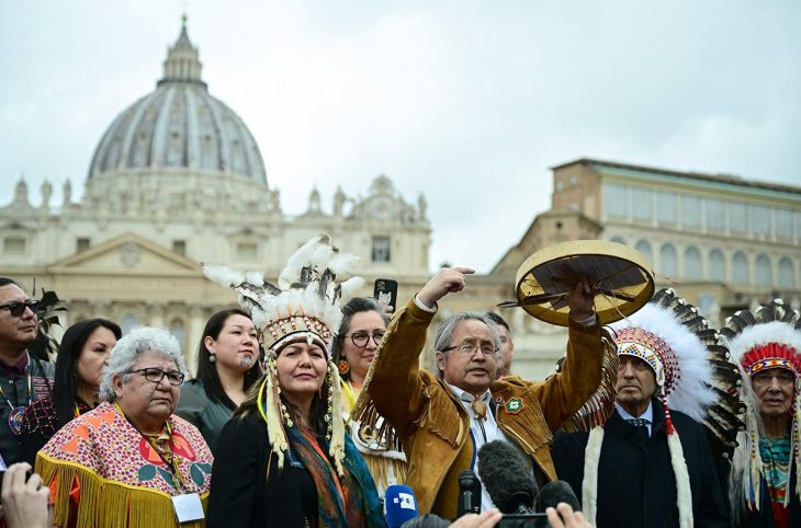 Canada's Indigenous people in the Vatican