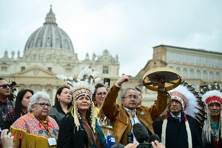 Autochotones du Canada au Vatican