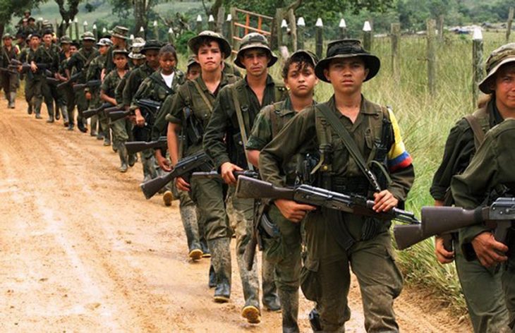 Colombians pressure FARC into admitting child soldiers