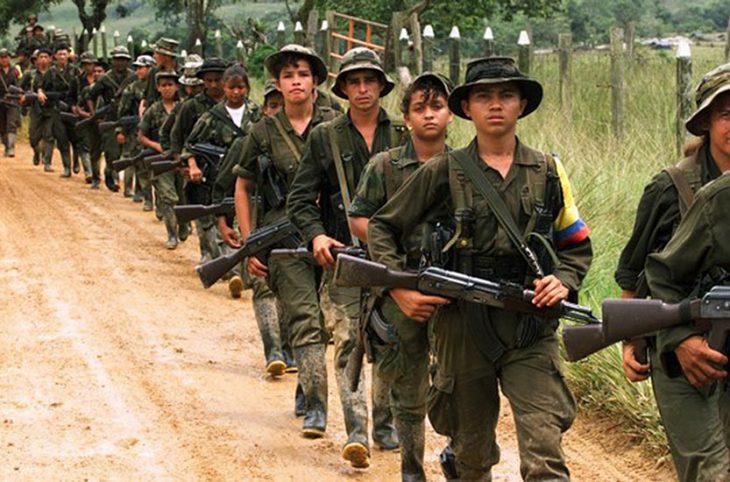 niños soldados en Colombia