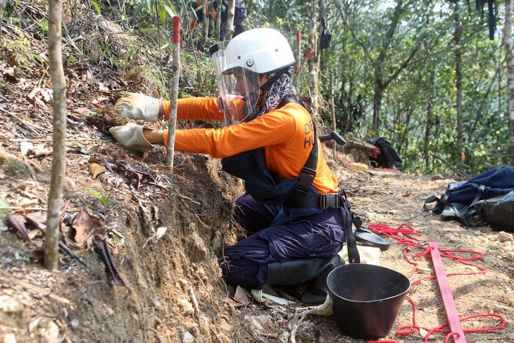 Will Colombia’s FARC be allowed to clear mines to repair their victims?