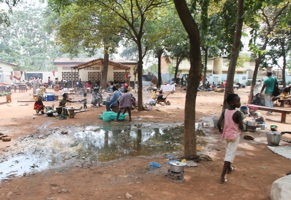 CENTRAL AFRICAN PARLIAMENTARIANS MARCH AGAINST VIOLENCE