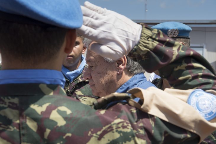 En RCA, le secrétaire général de l'ONU défend ses casques bleus et la 'justice'
