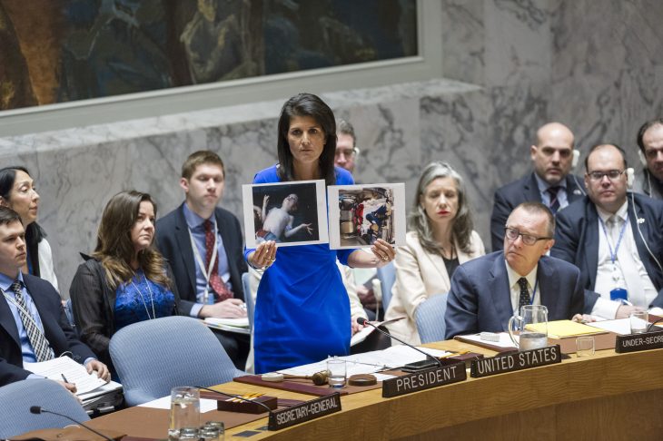 Attaque en Syrie: les Etats-Unis menacent de passer à l’action