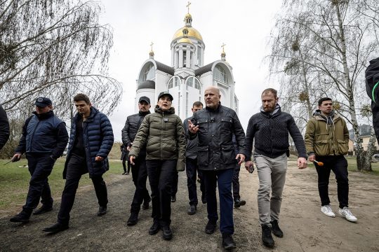CPI contre Poutine - Visite de Karim Khan en Ukraine