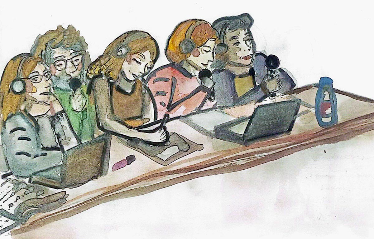 Les interprètes au procès Lafarge