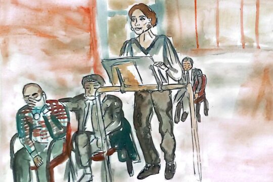 Testimony of Gaëlle Messager during the Lafarge trial in Paris