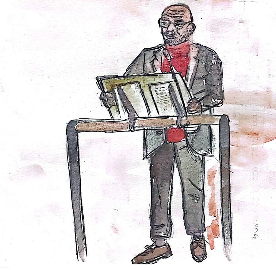 Testimony of Georges Salines.