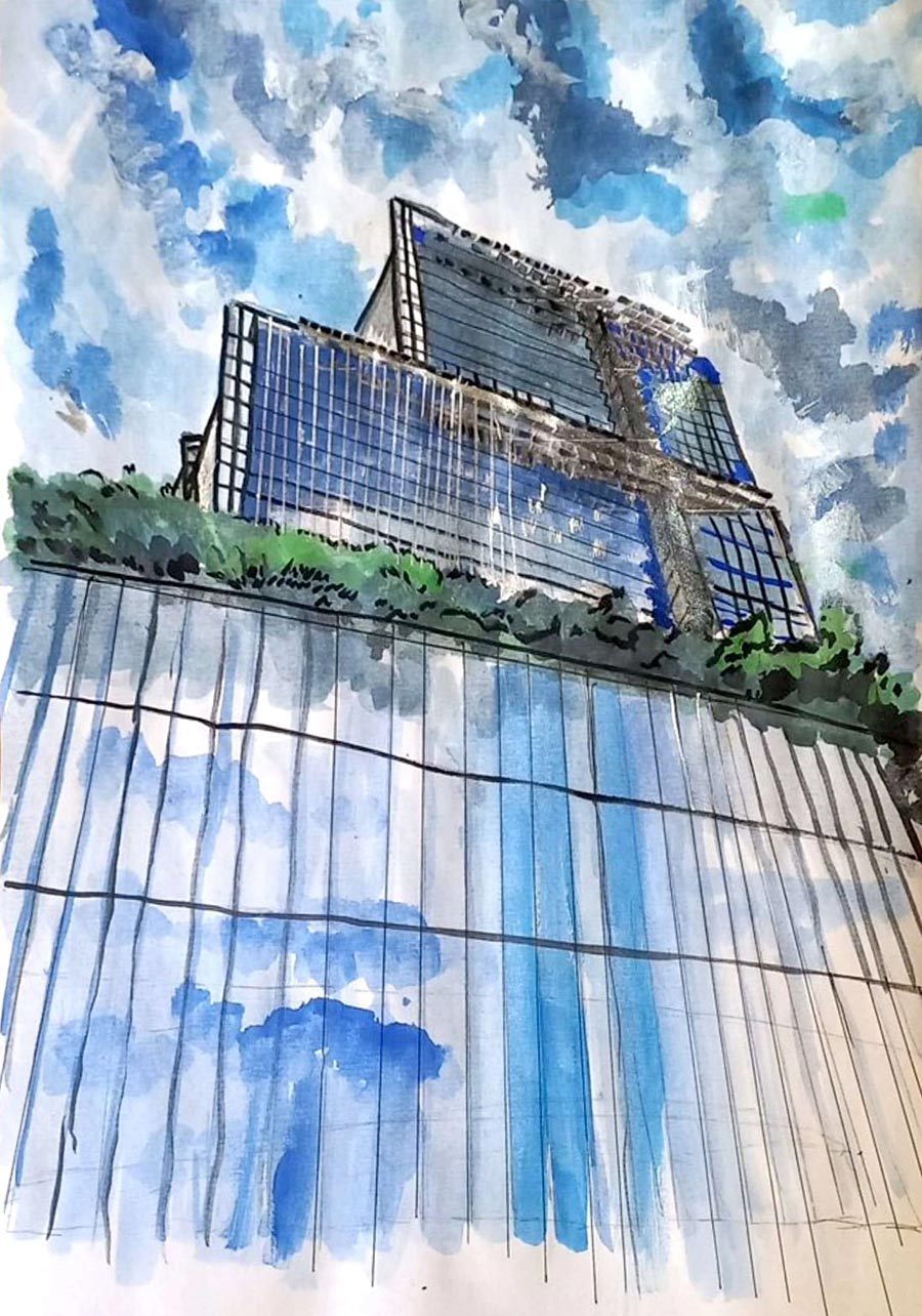 Paris Criminal Court where the Lafarge trial took place. 